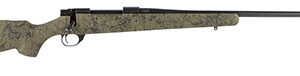 Howa HHS62603 M1500 HS Precision 270 Win 5+1 22" Barrel, Black Metal Finish, Green Black Webbed Fixed HS Precision Stock