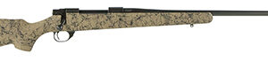 Howa HHS63202 M1500 HS Precision 30-06 Springfield 5+1 22" Barrel, Black Steel Receiver, Tan w/Black Webbing HS Precision Synthetic Stock