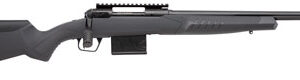 Savage Arms 57232 110 Tactical 6.5 Creedmoor 10+1 24", Matte Black Metal, Gray Fixed AccuStock with AccuFit