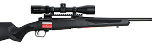 Savage Arms 57322 110 Apex Hunter XP 308 Win 4+1 20", Matte Black Metal, Synthetic Stock, Vortex Crossfire II 3-9x40mm Scope, Left Hand