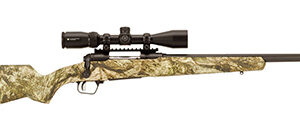 Savage Arms 57358 110 Apex Predator XP 204 Ruger 4+1 20", Matte Black Metal, Mossy Oak Mountain Country Synthetic Stock, Vortex Crossfire II 4-12x44mm