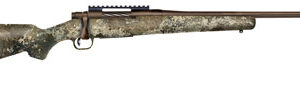 Mossberg 28044 Patriot Predator 243 Win 5+1 22" Patriot Brown Cerakote 4.49" Fluted Barrel Patriot Brown Cerakote Steel TrueTimber Strata Right Hand