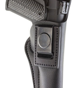 1791 Gunleather SCH6NSBR SCH  IWB Size 06 Night Sky Black Leather Belt Clip Fits Browning Hi-Power/1911 4-5" Right Hand
