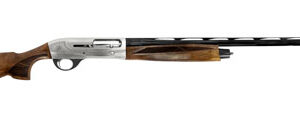 Weatherby ID21228MAG 18i Deluxe 12 Gauge 28" 4+1 3" Nickel Engraved Rec Matte Walnut Stock Includes 5 Chokes