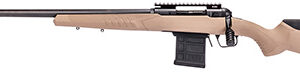 Savage Arms 57524 110 Tactical Desert 6.5 Creedmoor 10+1 24", Matte Black Metal, Flat Dark Earth Fixed AccuStock with AccuFit, Left Hand