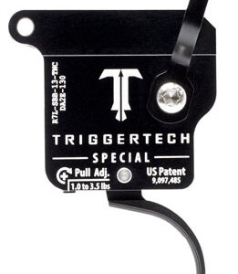 TriggerTech R70SBB13TNC Special Without Bolt Release Single-Stage Traditional Curved Trigger with 1-3.50 lbs Draw Weight for Remington 700 Right