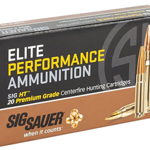 Sig Sauer E270H120 Elite Copper Hunting  270 Win 130 gr Copper Solid 20 Per Box/ 10 Case