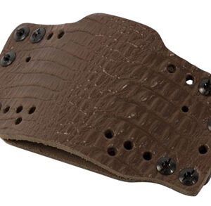 Limbsaver 12522 CrossTech Leather IWB/OWB Dark Brown Leather Belt Clip Ambidextrous