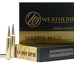 Weatherby B65RPM127LRX Select Plus  6.5 WBY RPM 127 gr Barnes LRX Lead Free 20 Per Box/ 10 Case