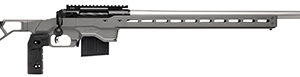 Savage Arms 57558 110 Elite Precision 6mm Creedmoor 10+1 26" Matte Stainless, Matte Black Rec, Gray Cerakote Adjustable MDT ACC Aluminum Chassis Stock (MB Not Included)