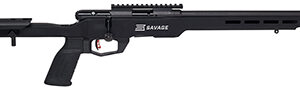 Savage Arms 70848 B17 Precision Full Size 17 HMR 10+1 18" Black Heavy Threaded Barrel, Matte Black Picatinny Rail Carbon Steel Receiver, Matte Black Aluminum MDT ACC Chassis, Black Polymer Grips