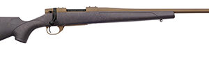 Weatherby VWB270NR4T Vanguard Weatherguard 270 Win 5+1 24" Barrel, Burnt Bronze Cerakote Metal Finish, Bronze Webbed Black Fixed Monte Carlo Stock