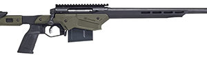 Savage Arms 57550 Axis II Precision 243 Win 10+1 22", Matte Black Barrel/Rec, OD Green Adjustable MDT Aluminum Chassis, Polymer Grip