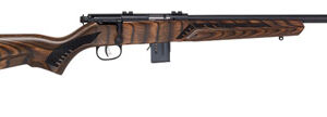 Savage Arms 91937 93 Minimalist Full Size 22 WMR 10+1, 18" Matte Black Steel Barrel, Matte Black Carbon Steel Receiver, Natural Brown Boyd's Minimalist Stock, Right Hand