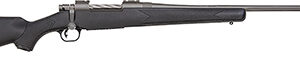 Mossberg 28129 Patriot  7mm Rem Mag 3+1 24" Threaded/Fluted Barrel w/Recessed Match Crown, Cerakote Stainless Steel, Spiral-Fluted Bolt, Synthetic Stock, Drop Box Magazine, Adjustable LBA Trigger