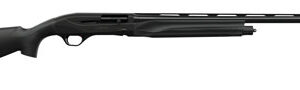 Retay USA GORBLK26 Gordion Waterfowl Inertia Plus 12 Gauge with 26" Deep Bore Drilled Barrel, 3" Chamber, 4+1 Capacity, Matte Black Anodized Metal Finish & Black Synthetic Stock Right Hand (Full Size)