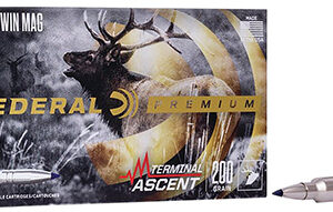 Federal P300WTA1 Premium Terminal Ascent 300 Win Mag 200 gr Terminal Ascent 20 Per Box/10 Case