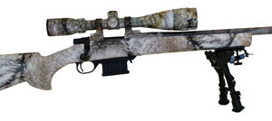 Howa HMA70722FY M1500 Mini Action Full Size 7.62x39mm 5+1 20" Yote Heavy Barrel, Yote Drilled & Tapped Steel Receiver, Yote Fixed HTI Synthetic Stock, Nikko Stirling GamePro 4-12x40mm