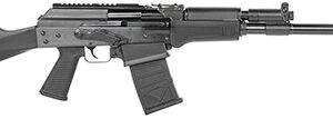 JTS Shotgun M12AK M12AK  12 Gauge Semi-Auto 3" 5+1 (2.75")  18.70" Chrome-Lined Steel Barrel, Picatinny Rail, Synthetic Fixed Stock, Rem Choke Compatible, Optics Ready Includes 2 Magazines