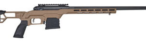 Savage Arms 57695 110 Precision 308 Win 10+1 20", Matte Black Rec/Barrel, Flat Dark Earth Cerakote MDT LSS XL Chassis, Polymer Grip, Left Hand