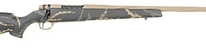 Weatherby MAM05N65CMR6B Mark V Accumark LTD 6.5 Creedmoor 4+1 22" Barrel, Burnt Bronze Cerakote Finish, Gray/Brown Accent Black Fixed Monte Carlo Stock