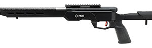Savage Arms 70556 B22 Precision Lite Bolt 22 WMR 18" Carbon Fiber Wrapped Barrel 10+1 Black Rec Black Adjustable MDT Aluminum Chassis Stock Black Polymer Grip Right Hand