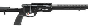 Savage Arms 70856 B17 Precision Lite Bolt 17 HMR 18" Carbon Fiber Wrapped Barrel 10+1 Black Rec Black Adjustable MDT Aluminum Chassis Stock Black Polymer Grip Right Hand