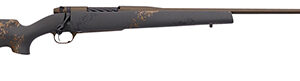 Weatherby MCU03N240WR6B Mark V Camilla Ultra Lightweight Compact 240 Wthby Mag 4+1 24" Barrel, Midnight Bronze Cerakote Metal Finish, Black with Smoke/Gold Sponge Accents Monte Carlo Stock