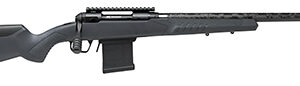 Savage Arms 57939 110 Carbon Tactical 6.5 Creedmoor 10+1 22" Carbon Fiber Wrapped Barrel, Matte Black Metal, Gray Fixed AccuStock with AccuFit