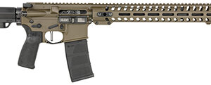 Patriot Ordnance Factory 01752 Minuteman Direct Impingement 5.56x45mm NATO 16.50" 30+1 Patriot Brown Rec/14.5" M-Lok Handguard Black Nitride Barrel Black Polymer Grip 6 Position MFT Stock