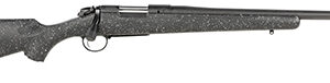 Bergara Rifles B14S502C B-14 Ridge 6.5 Creedmoor 4+1 22" Graphite Black Cerakote Barrel, Graphite Black Cerakote Steel Receiver, Gray Speckled Black Fixed American Style Stock, Right Hand