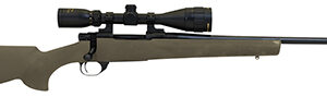Howa HGP2308G M1500 Gamepro Gen2 308 Win 4+1 22" Barrel, Blued Steel Receiver, OD Green Hogue OverMolded Synthetic Stock Includes Nikko Stirling GamePro 4-12x40mm Scope