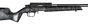 Christensen Arms 8011201200 Ranger  22 WMR 9+1 18" Carbon Fiber/Threaded Barrel, Black Anodized Finish, Black with Gray Webbing Stock