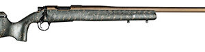 Christensen Arms 8010200900 Mesa Long Range 300 Win Mag 3+1 26" Threaded Barrel, Burnt Bronze Cerakote, Green with Black/Tan Webbing Stock