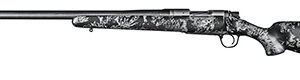 Christensen Arms 8010617800 Ridgeline FFT 28 Nosler 3+1 22" Carbon Fiber/Threaded Barrel, Stainless Steel, Black with Gray Accents Stock, Left Hand