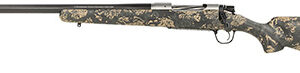 Christensen Arms 8010617100 Ridgeline FFT 6.5 Creedmoor 4+1 20" Carbon Fiber/Threaded Barrel, Stainless Steel, Green with Black/Tan Accents Stock, Left Hand