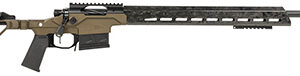 Christensen Arms 8010300802 Modern Precision  308 Win 24" Threaded Carbon Fiber Barrel 5+1, Black Nitride Finish, Desert Brown Anodized Folding Stock, Polymer Grip