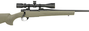 Howa HGP2250G M1500 Gamepro Gen2 22-250 Rem 4+1 22" Barrel, Blued Steel Receiver, Green Hogue OverMolded Synthetic Stock Includes Nikko Stirling GamePro 4-12x40mm Scope