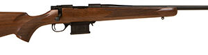 Howa HWH65G M1500 Mini Action Hunter Full Size 6.5 Grendel 5+1 22" Blued Threaded Barrel, Blued Drilled & Tapped Steel Receiver, Walnut Fixed Stock, Right Hand