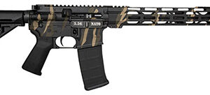 Diamondback DB1717K171 DB15  5.56x45mm NATO 30+1 16", Tiger Stripe Camo Rec, Black Magpul Carbine Stock & Grip