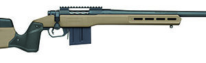 Mossberg 28149 Patriot LR 308 Win 7+1 24", Matte Blued Medium Bull Barrel/Rec, Flat Dark Earth, MDT Oryx Tactical Stock
