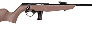 Rossi RB22L1611FDE RB22  Compact 22 LR 10+1, 16" Matte Black Button Rifled Free Floating Steel Barrel, Matte Black Stainless Steel Receiver, Flat Dark Earth Monte Carlo Stock, Right Hand
