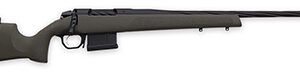 Weatherby 3WRXP270NR6B 307 Range XP 270 Win 5+1 24" Fluted, Black Barrel/Rec, OD Green Synthetic Stock with Adj. Cheek Rest, Accubrake Muzzle Brake, TriggerTech Trigger