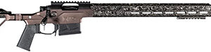 Christensen Arms 8010310700 Modern Precision  7mm PRC 26" Threaded Carbon Fiber Barrel 5+1, Black Nitride Finish, Desert Brown Anodized Folding Stock, Polymer Grip