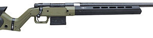 Howa HHERA65CCFODG M1500 Hera 6.5 Creedmoor 5+1 24" Carbon Fiber Threaded Barrel, Black Rec, OD Green & Black Hera H7 Chassis Stock