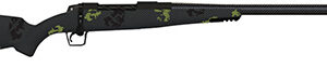Fierce Firearms ROG7PRC22BFF Carbon Rogue  Full Size 7mm PRC 3+1 22" Hand Lapped/Match Grade Threaded Barrel, Black Cerakote Steel Receiver, Forest Camo Fierce Rogue Carbon Fiber Stock