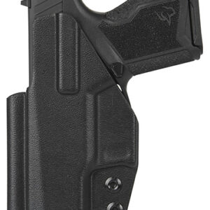 1791 Gunleather TACIWBGX4BLKR Tactical Kydex  IWB Black Kydex Belt Clip Fits Taurus GX4 Right Hand