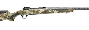 Savage Arms 58017 110 UltraLite 308 Win 4+1 22" Threaded Carbon Fiber Wrapped Barrel, Black Melonite Rec, Woodland Camo AccuStock with AccuFit