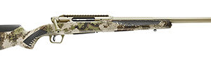 Savage Arms 58022 Impulse Big Game 6.5 Creedmoor 4+1 22" Threaded, Hazel Green Barrel/Rec, Woodland Camo AccuStock with AccuFit, Includes Detachable Box Mag