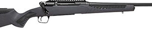 Savage Arms 57906 Impulse Driven Hunter 6.5 Creedmoor 4+1 20" Threaded, Matte Black Barrel/Rec, Gray Stock with Black Rubber Cheek Piece and Grips, Straight Pull Bolt